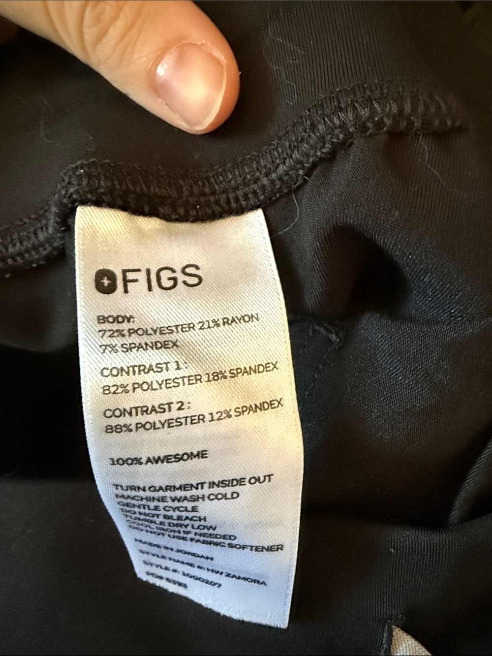 High Waisted Zamora Scrub Pants - Picture 9 of 10